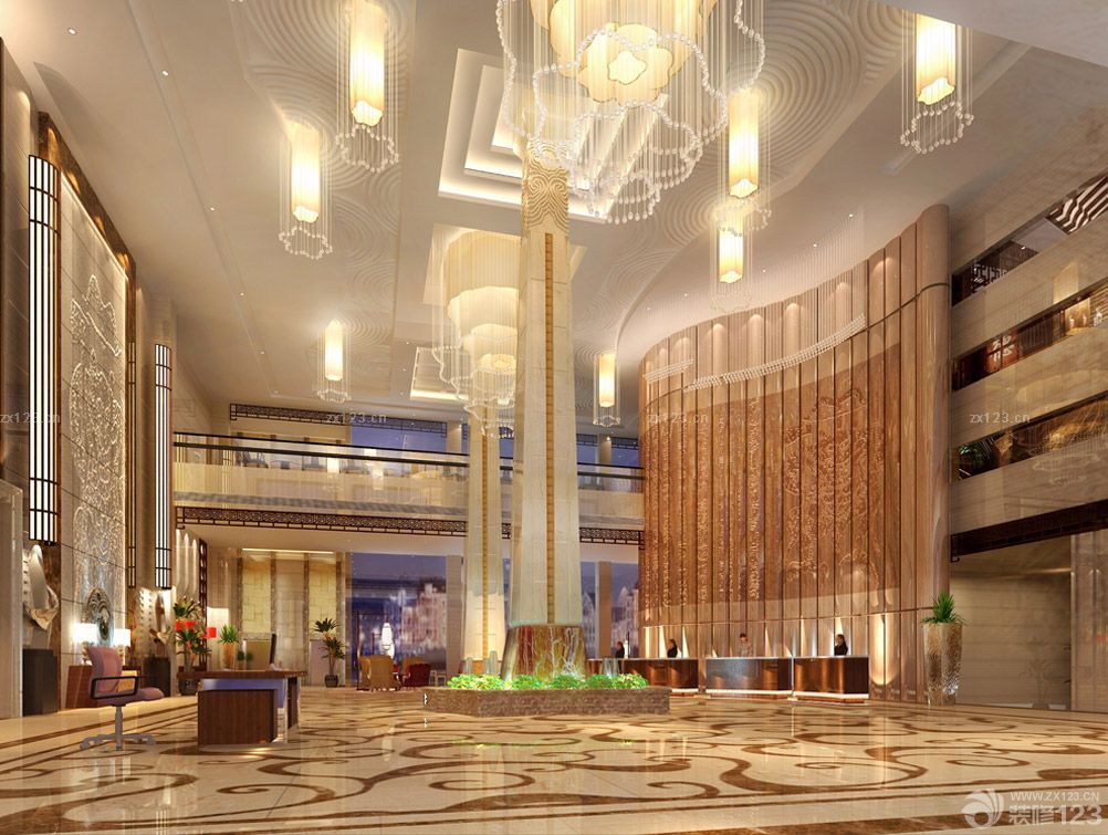 五星级酒店大厅装修设计