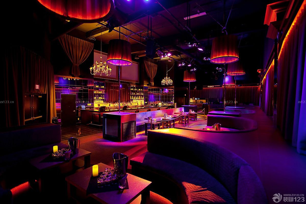 酒吧装修风格大全灯光设计